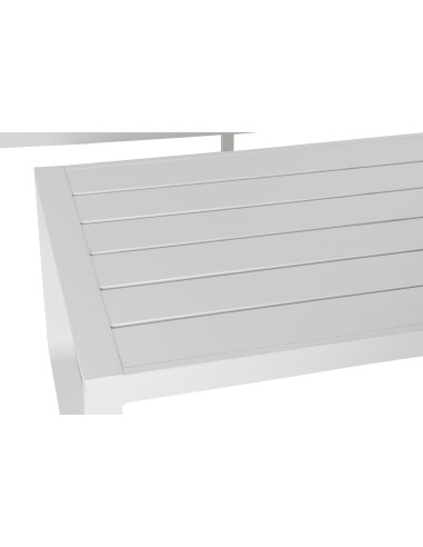 Conjunto de Jardín Sofá, Sillones y Mesa Blanco