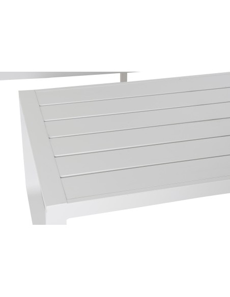 Conjunto de Jardín Sofá, Sillones y Mesa Blanco