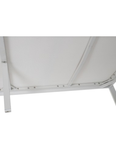 Conjunto de Jardín Sofá, Sillones y Mesa Blanco