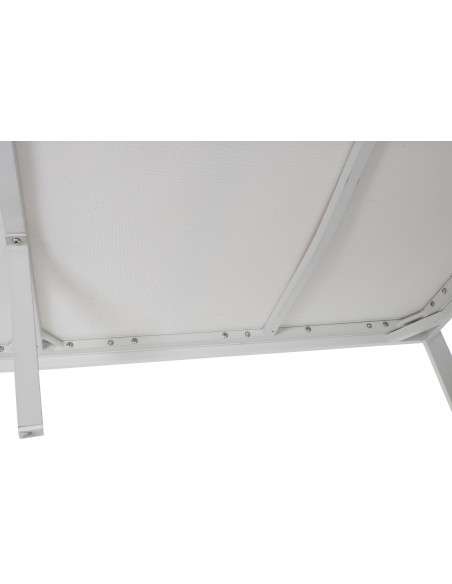 Conjunto de Jardín Sofá, Sillones y Mesa Blanco