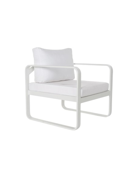 Conjunto de Jardín Sofá, Sillones y Mesa Blanco
