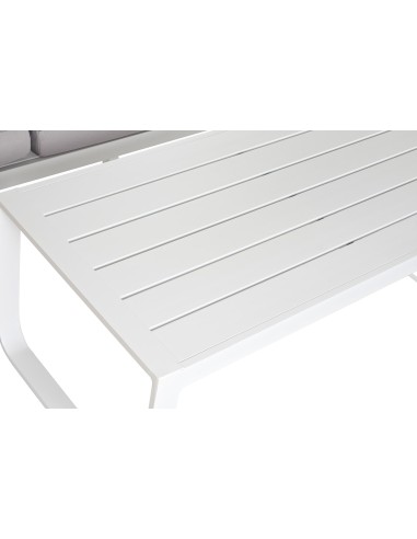 Conjunto de Jardín Sofá, Sillones y Mesa Gris