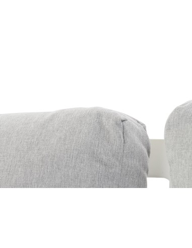 Conjunto de Jardín Sofá rinconera y Mesa gris