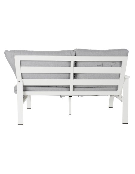 Conjunto de Jardín Sofá rinconera y Mesa gris