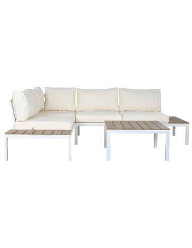 Conjunto de sofá y mesa de jardín