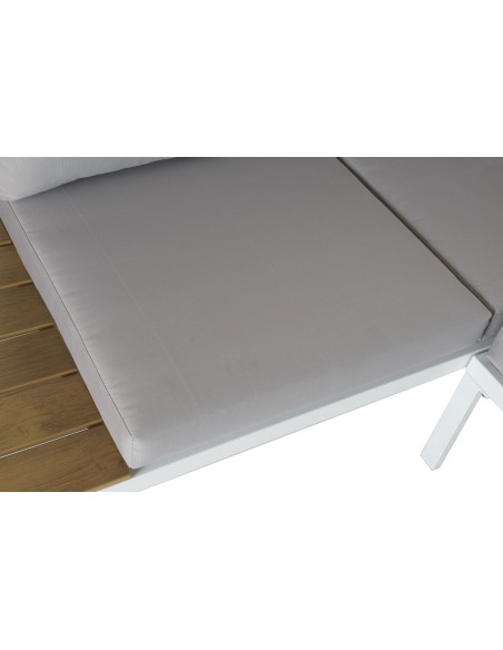 Conjunto de Jardín Sofá rinconera y Mesa M2