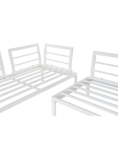 Conjunto de Jardín Sofá rinconera y Mesa M2