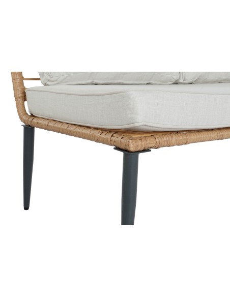 Conjunto de jardín 4 pzas sintético