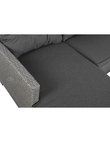 Conjunto de jardín 4 pzas de ratán sintético