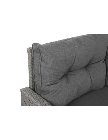 Conjunto de jardín 4 pzas de ratán sintético