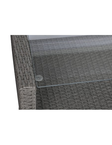 Conjunto de jardín 4 pzas de ratán sintético