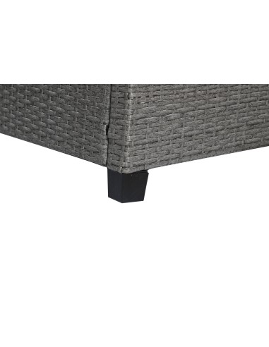 Conjunto de jardín 4 pzas de ratán sintético