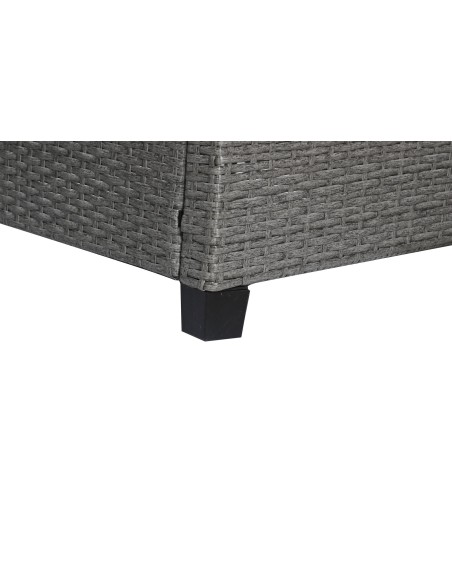 Conjunto de jardín 4 pzas de ratán sintético