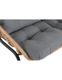 Conjunto de jardín 4 pzas de ratán 2