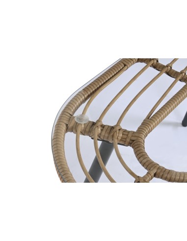 Conjunto de jardín 4 pzas de ratán