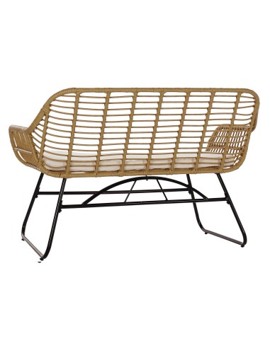 Conjunto jardín 4 pzas ratán natural