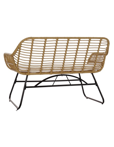 Conjunto jardín 4 pzas ratán natural