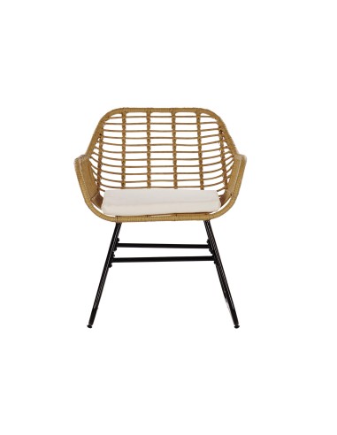 Conjunto jardín 4 pzas ratán natural