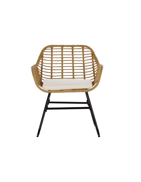 Conjunto jardín 4 pzas ratán natural