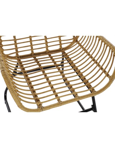 Conjunto jardín 4 pzas ratán natural