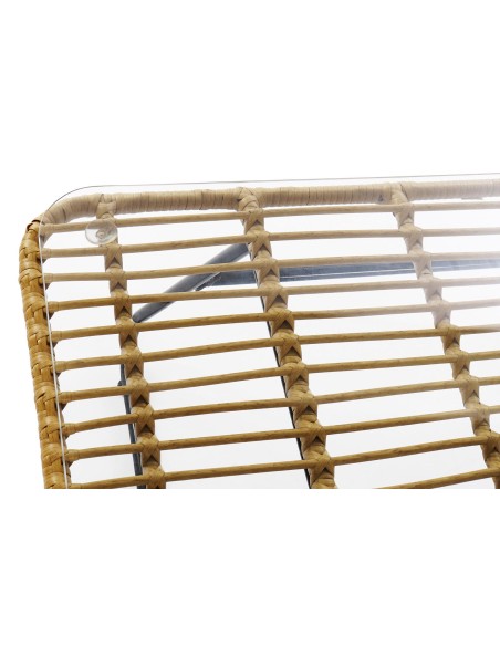 Conjunto jardín 4 pzas ratán natural