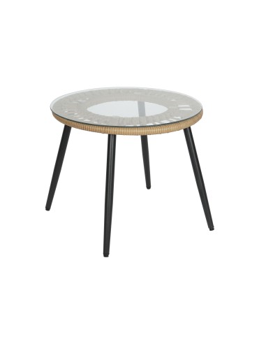 Conjunto de jardín 3pzas ratán sintético