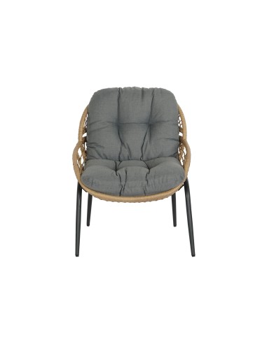 Conjunto de jardín 3pzas ratán sintético