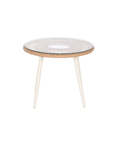 Conjunto jardín 3 pzas ratán sintético