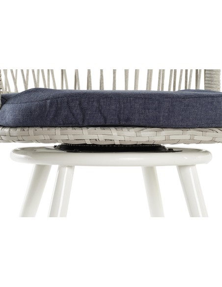 Conjunto jardín 3 pzas ratán sintético