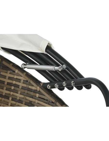 Cama chill out de ratán sintético