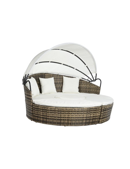 Cama chill out de ratán sintético