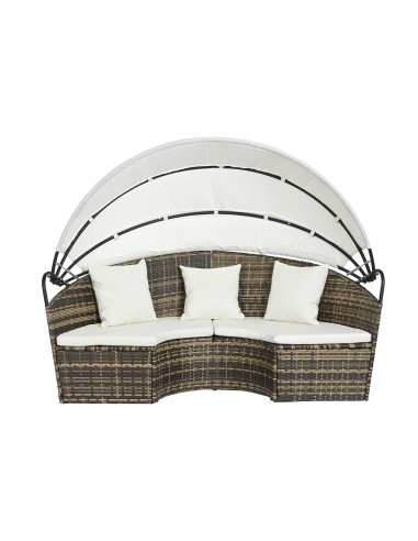 Cama chill out de ratán sintético