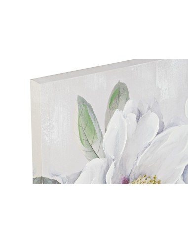 Cuadro lienzo de flores 80*80cm