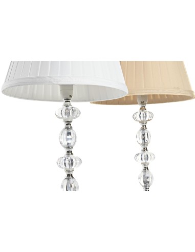 Lampara sobremesa metal/cristal