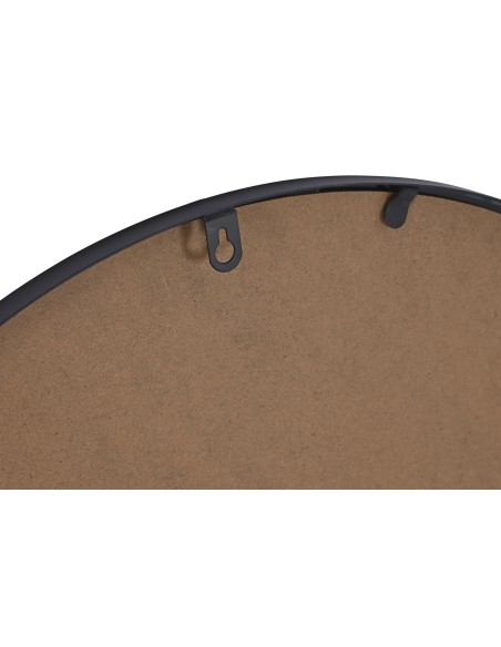 Espejo metal filo negro