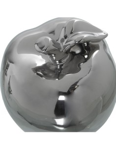 Figura de cerámica manzana plateada 2