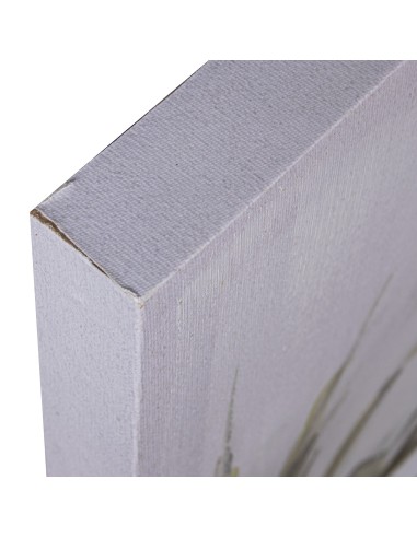 Cuadro lienzo de palmeras/leopardo