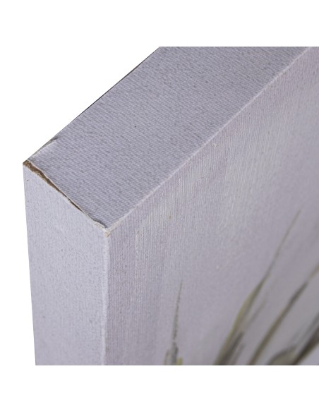 Cuadro lienzo de palmeras/leopardo