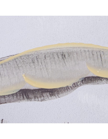 Cuadro lienzo de palmeras/leopardo