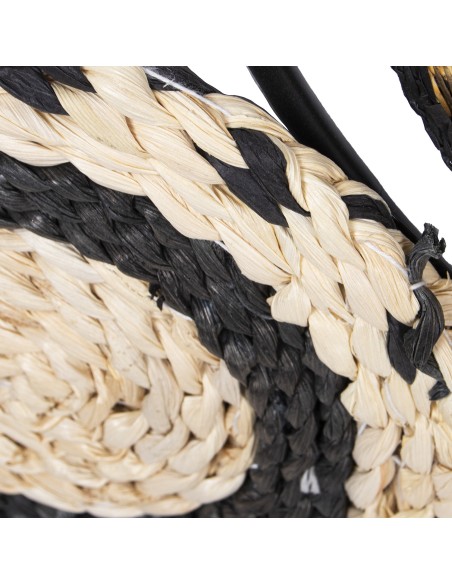 Decoración de pared de metal y trenzado