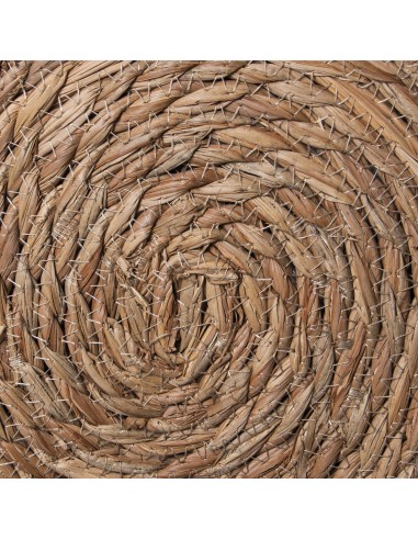 Decoración de pared de metal y trenzado