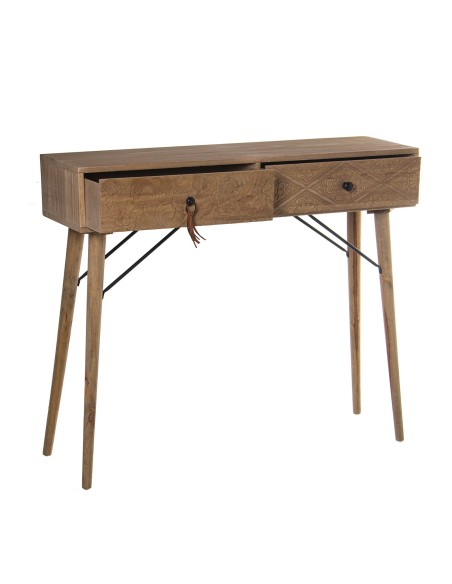 Mueble de entrada de 2 cajones