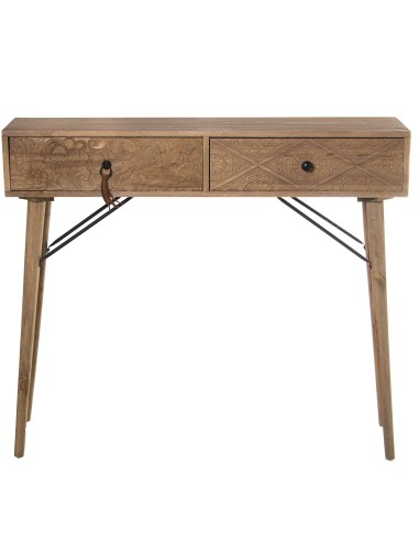 Mueble de entrada de 2 cajones