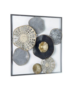 Adorno pared de metal