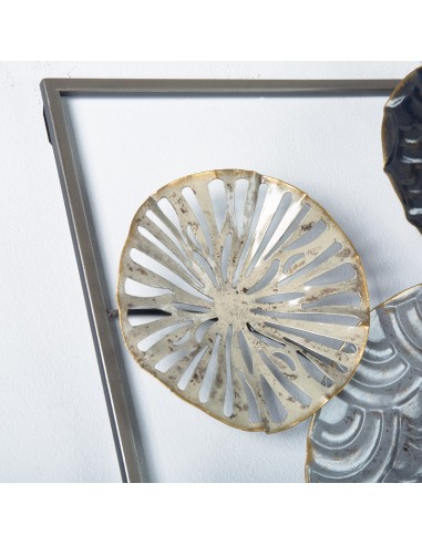 Adorno de pared de metal circulos