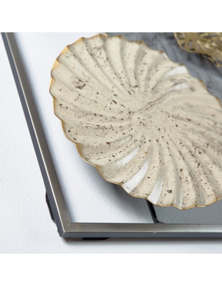 Adorno de pared de metal circulos