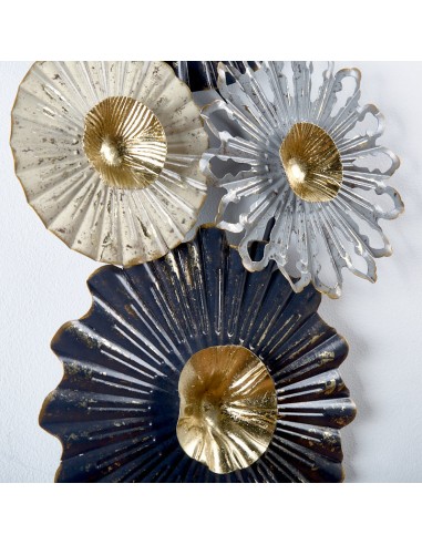 Adorno de metal diseño flor