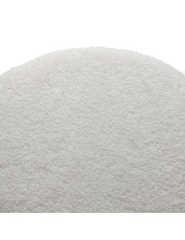 Puff de almacenaje blanco con patas