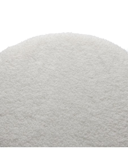 Puff de almacenaje blanco con patas