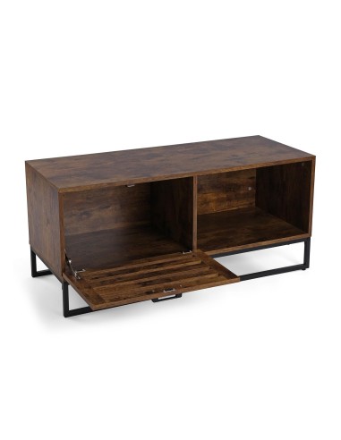 Mesa de centro en madera y metal